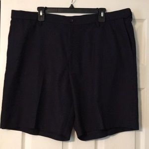 Chaps men dress shorts dark navy size 40